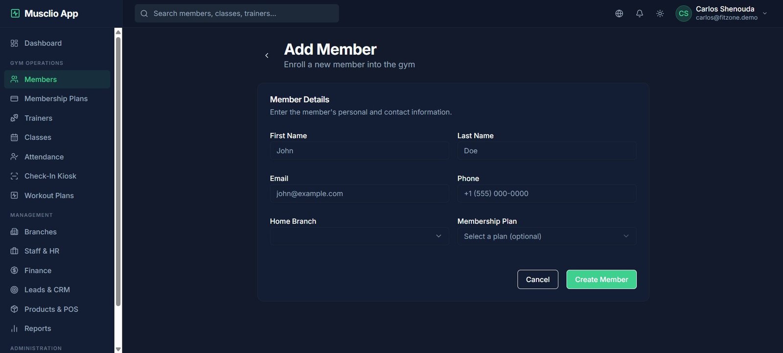 Musclio app carlos shenouda apps and projects (5)